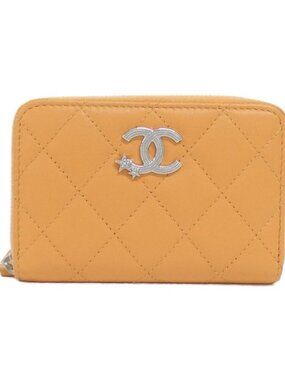 Chanel Coin Case Silver